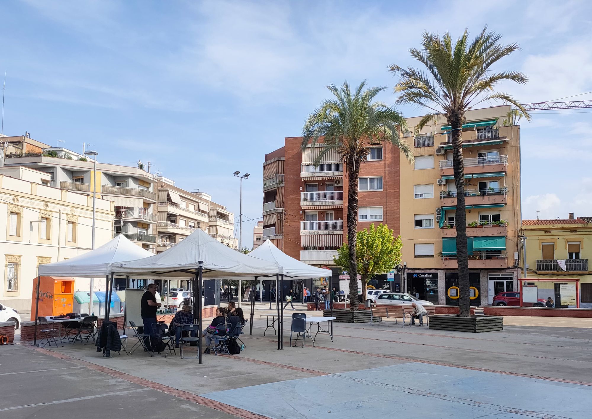 Imatge pels mitjans: Procés per a la transformació de la plaça Narcís Lunes