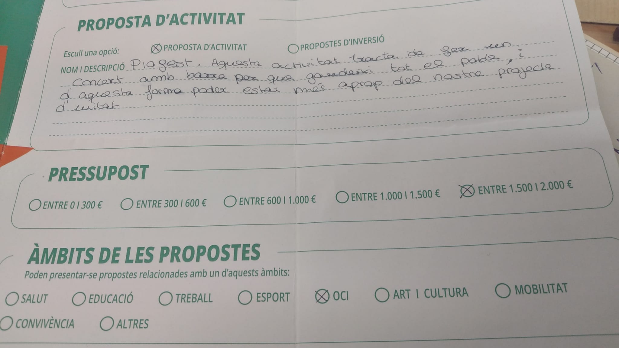 Imatge pels mitjans: Piofest concert