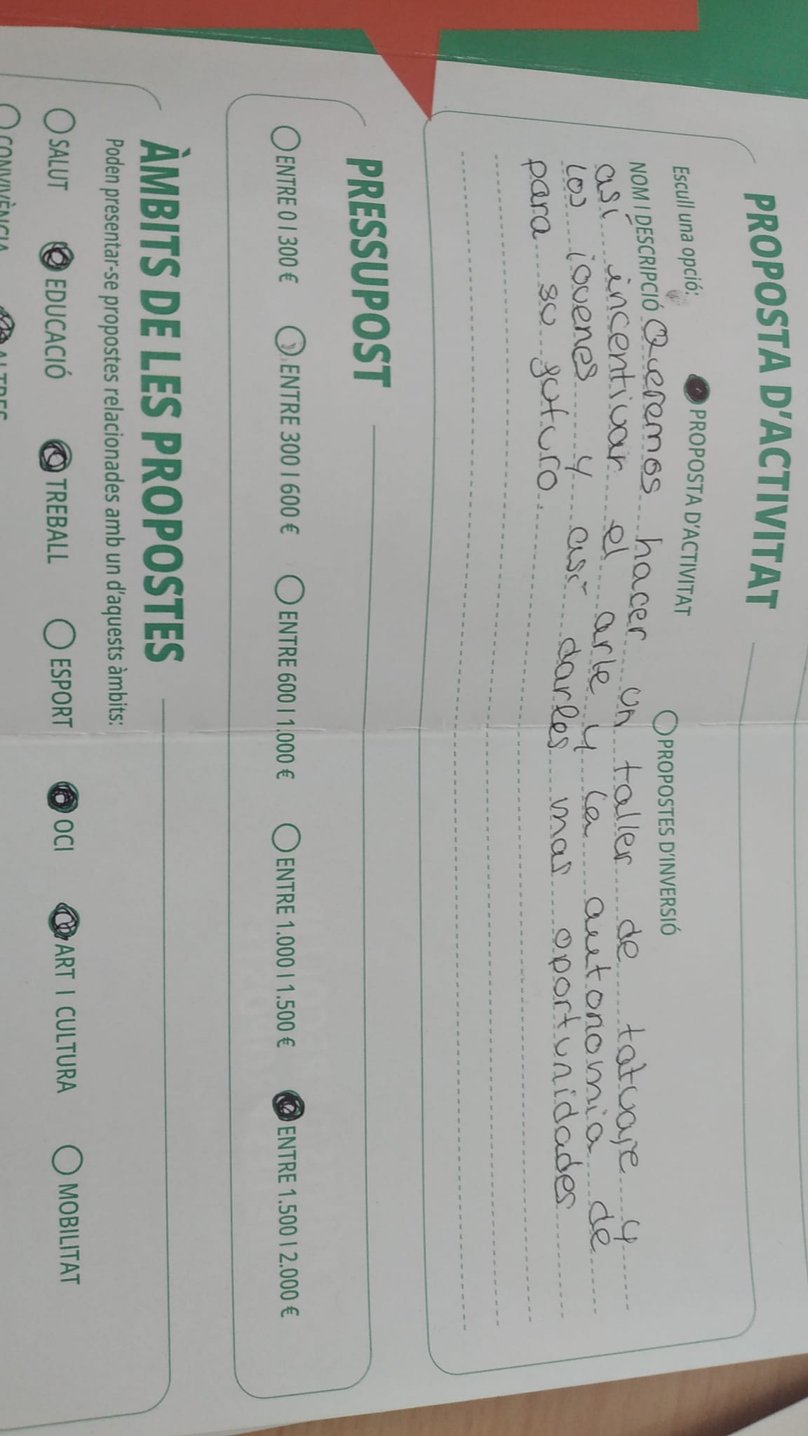 Imagen para los medios: Taller de tatuatge